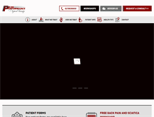 Tablet Screenshot of peakperformanceompt.com
